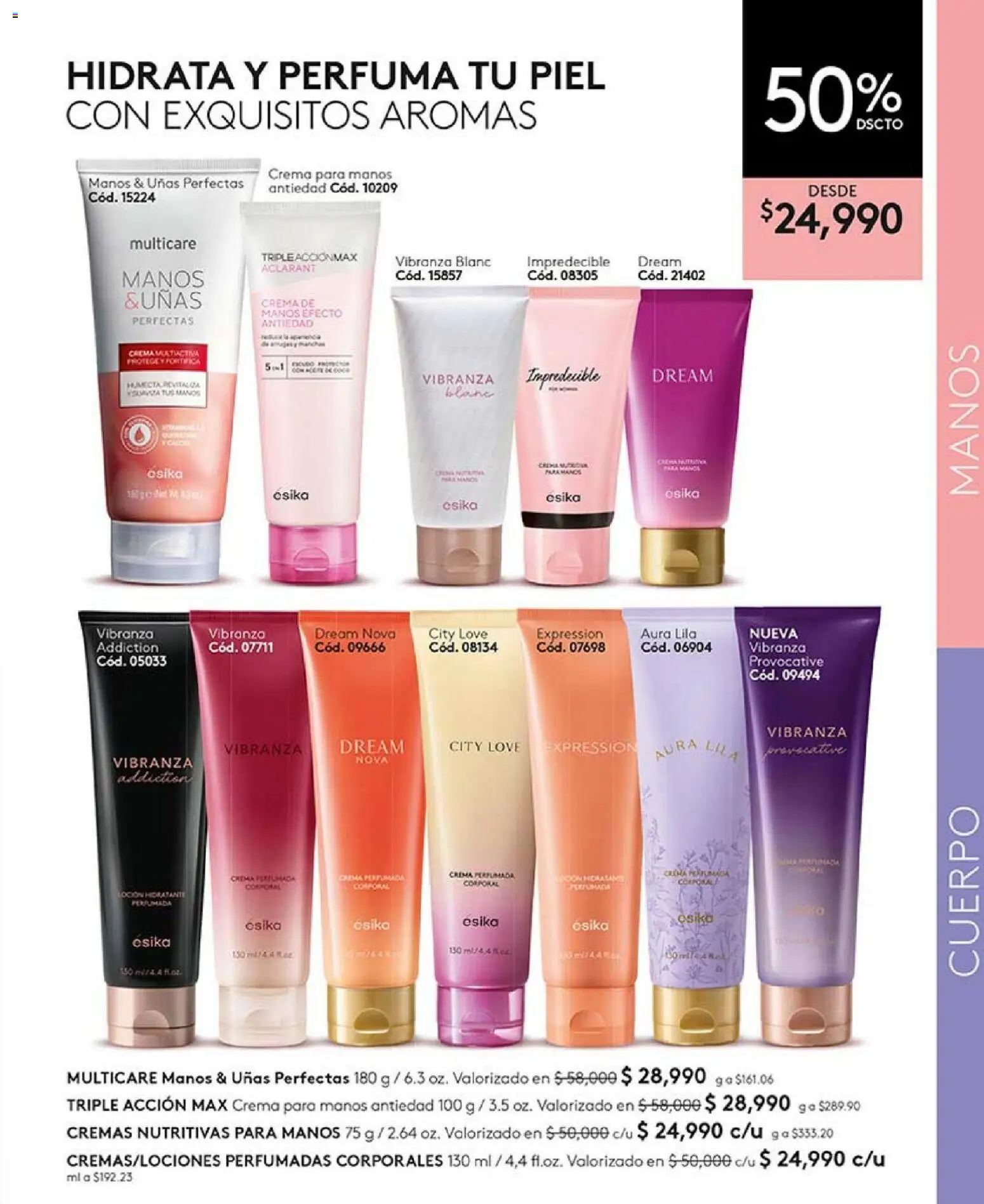 Ésika revista - valida desde el 04.05.2026 | Página: 145 | Productos: Crema, Aceite