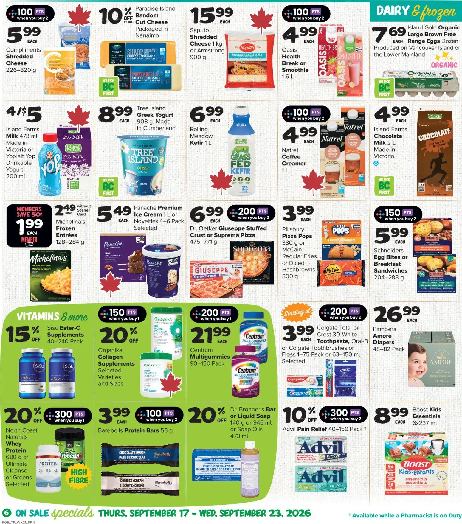 Thrifty Foods flyer valid from Sep 17, 2026 | Page: 7