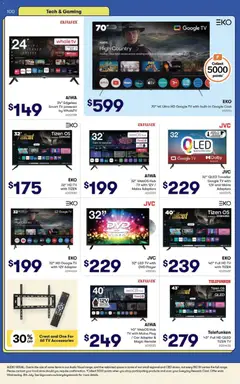 Preview of Big W Catalogue - Toy Sale - valid from 09.06.2026 | Page: 100 | Products: Adaptor, Audio Visual, Tv, Player