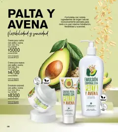 Vista previa Millanel - Catálogo válido desde el 20/07/2026 | Página: 150 | Productos: Avena, Emulsión, Palta, Crema