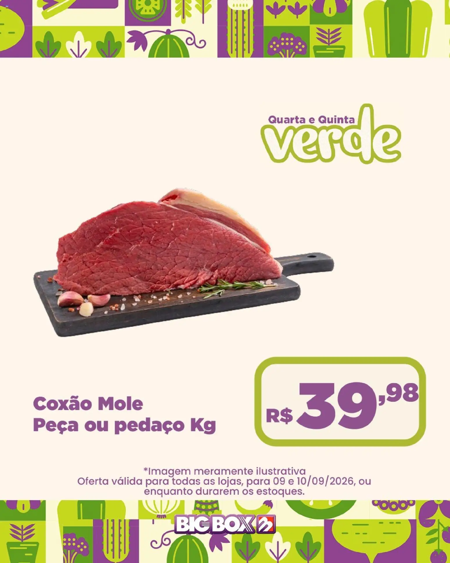Big Box Folheto - válido de 09/09/2026 | Página: 18 | Produtos: Coxão mole