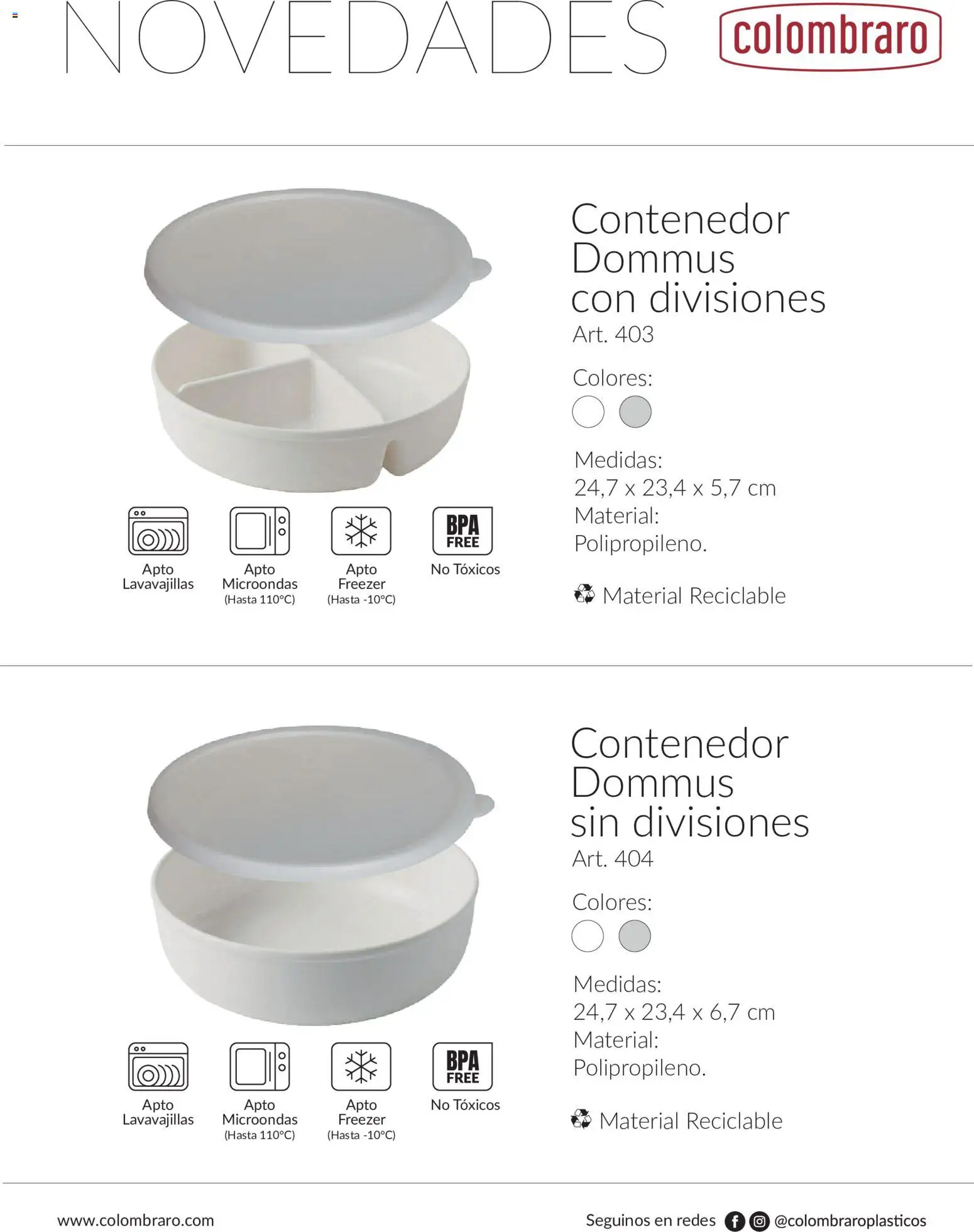 Colombraro - Catálogo Novedades │ válido desde el 25/06/2026 | Página: 9