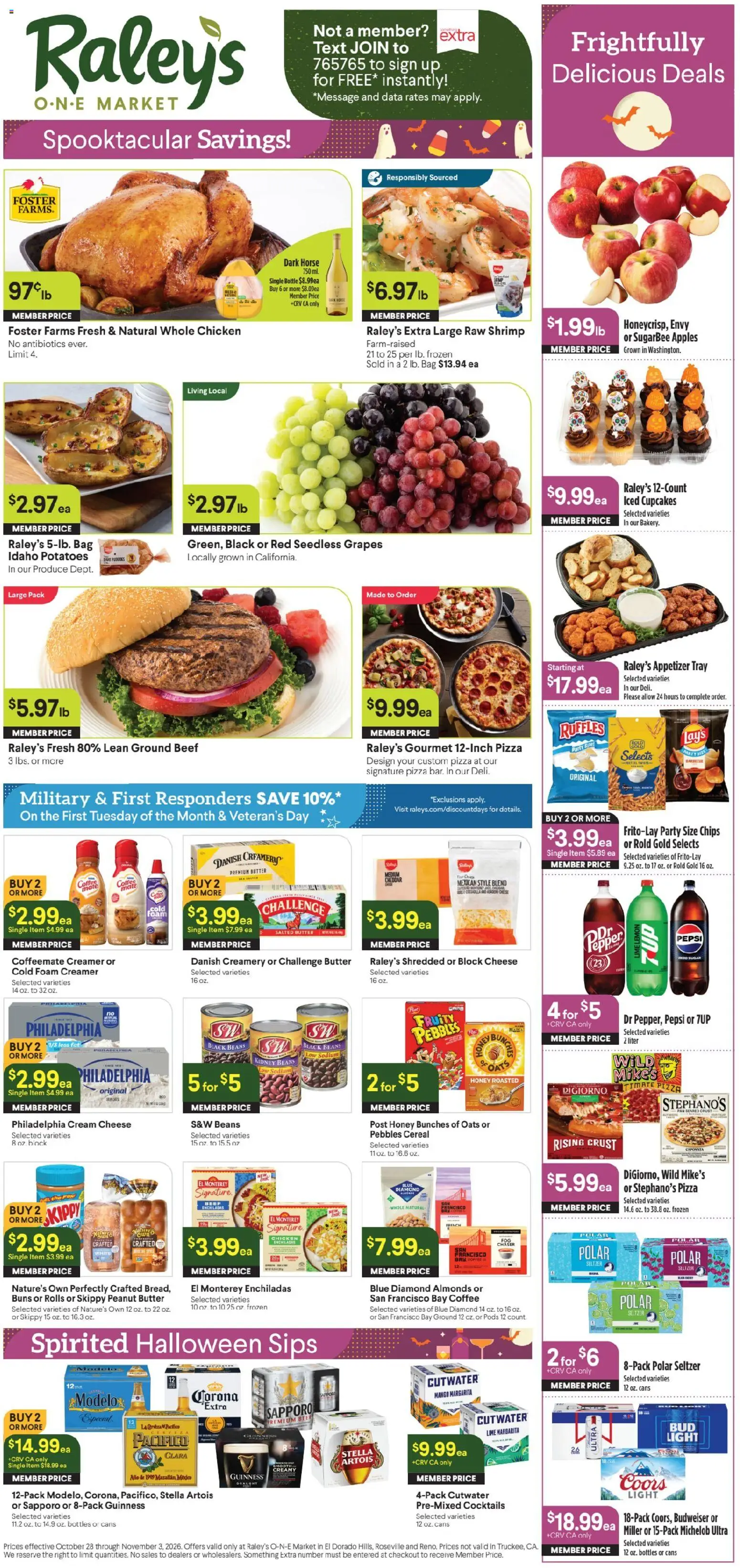 Raley's Ad - valid from 10/28/2026 | Page: 1