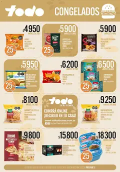 Vista previa Supermercados TODO Ofertas válido desde el 30/06/2026 | Página: 11 | Productos: Helado, Pollo, Pizza