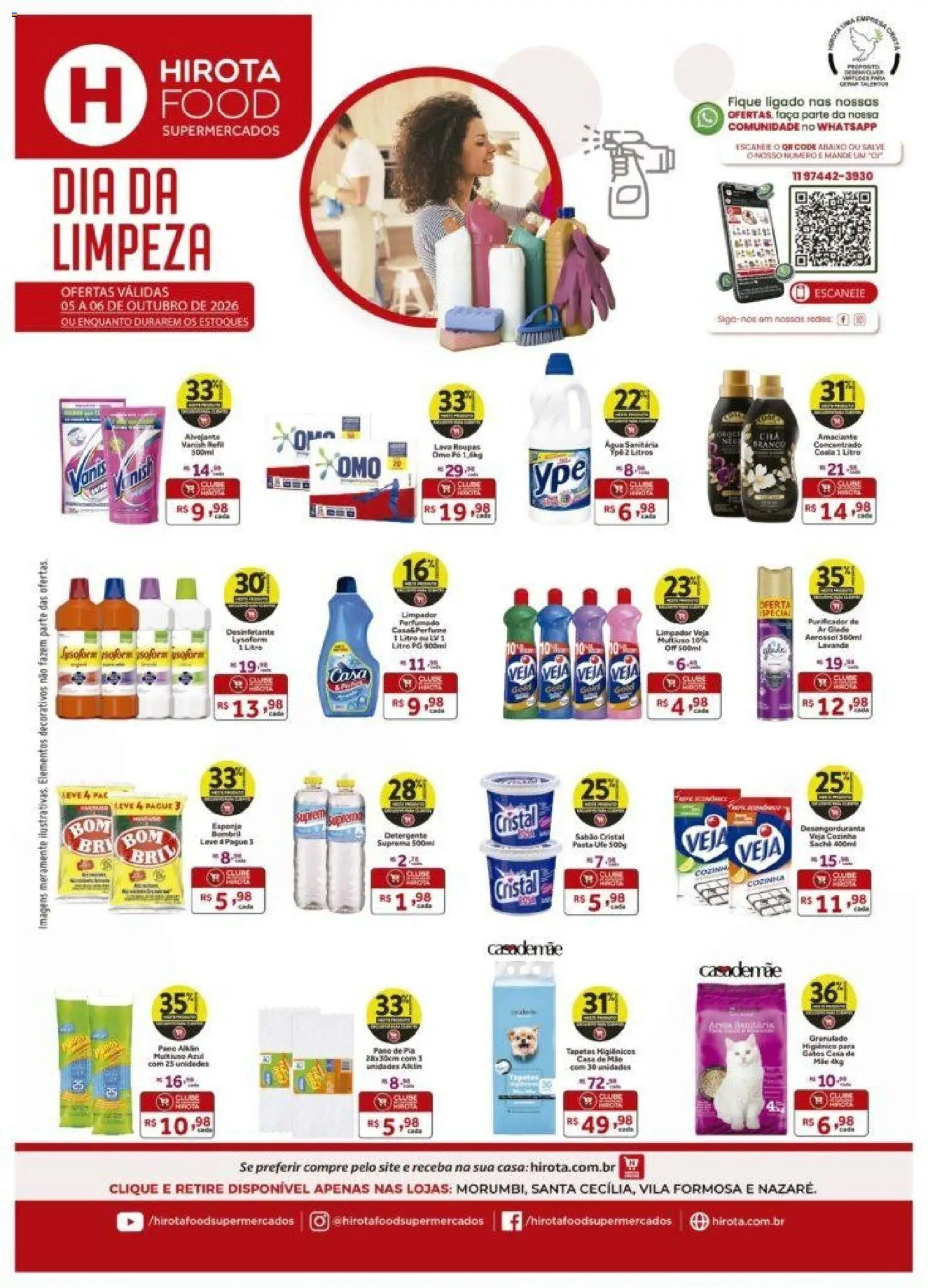 Hirota Food Segunda-feira 5 Outubro Ofertas Top