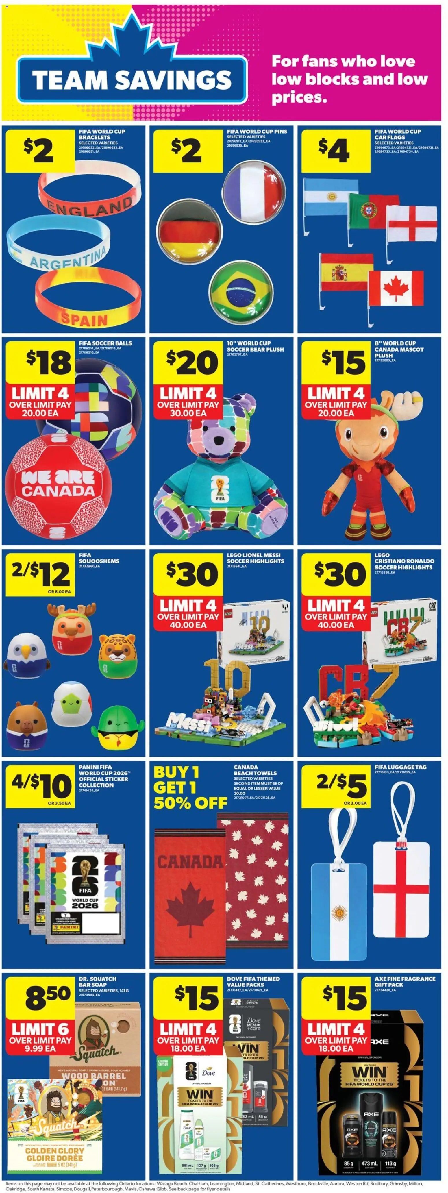 Real Canadian Superstore flyer valid from 28.05.2026 | Page: 14 | Products: Luggage, Fragrance, Soap