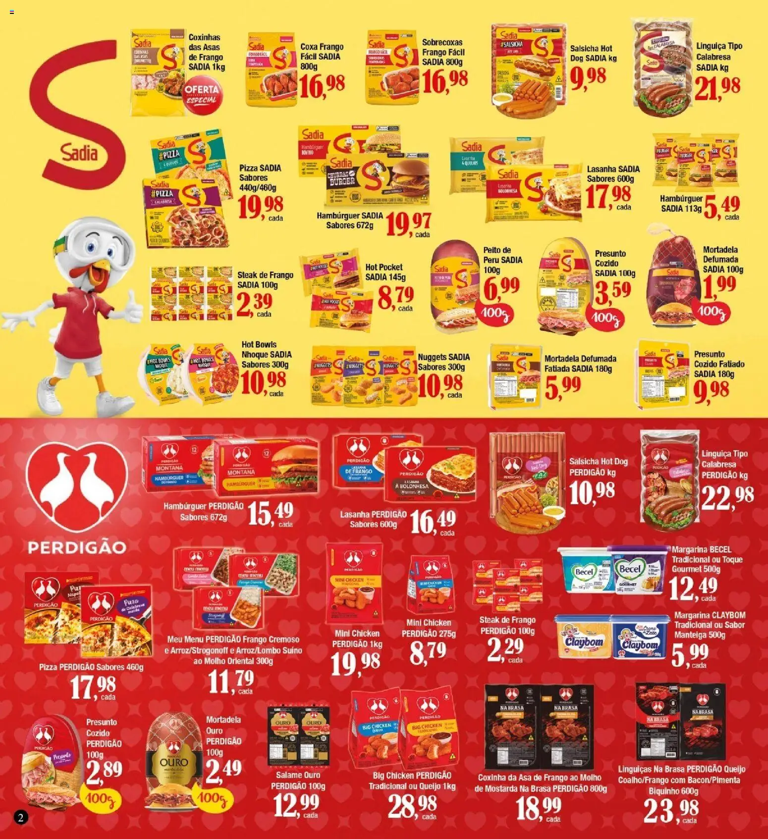 Supermercados Unidos Folheto - válido de 01/09/2026 | Página: 2 | Produtos: Manteiga, Lasanha, Peru, Margarina