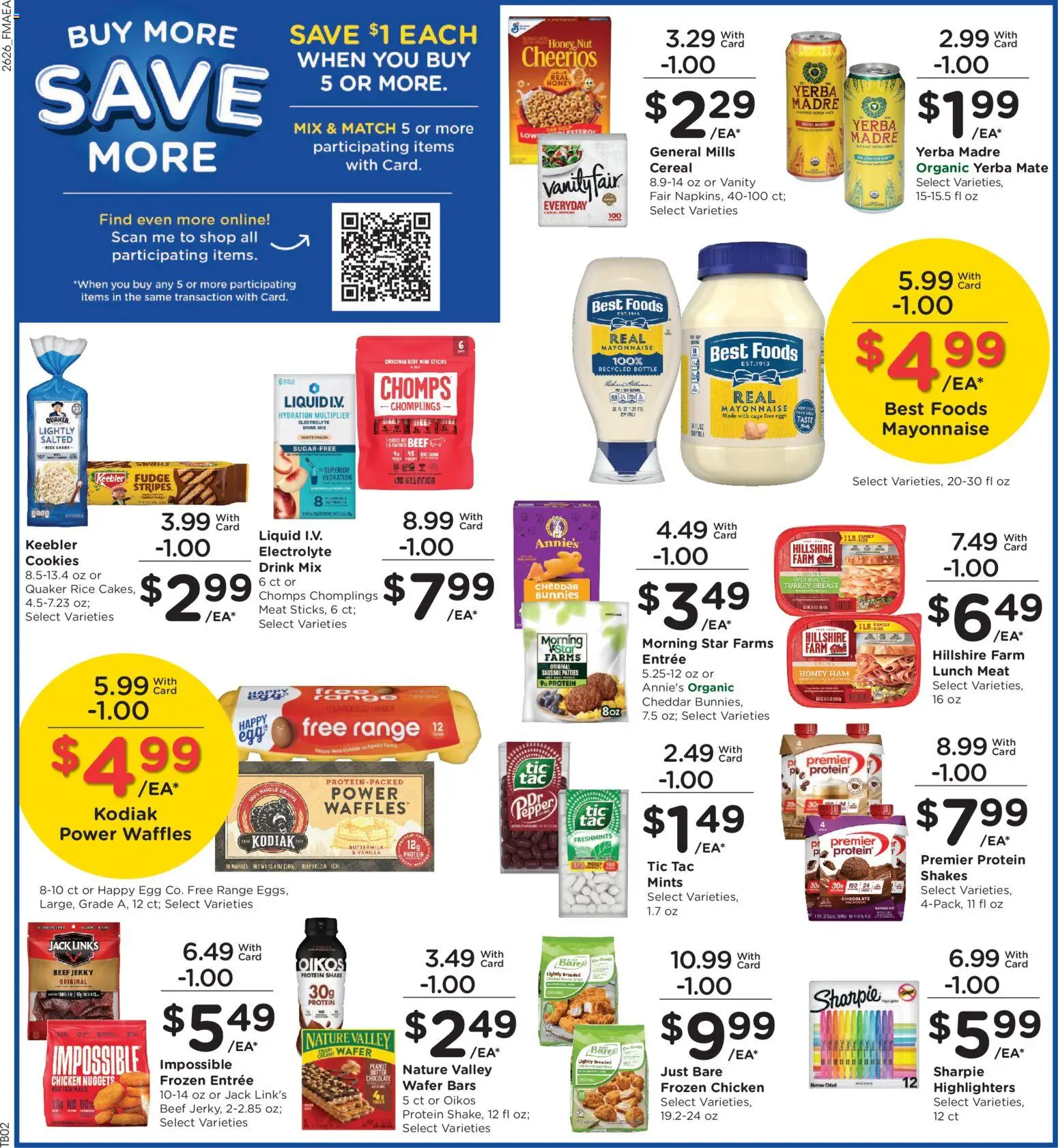 Fred Meyer Weekly Ad - valid from 07/29/2026 | Page: 6 | Products: Chocolate, Beef, Mayonnaise, Sausage