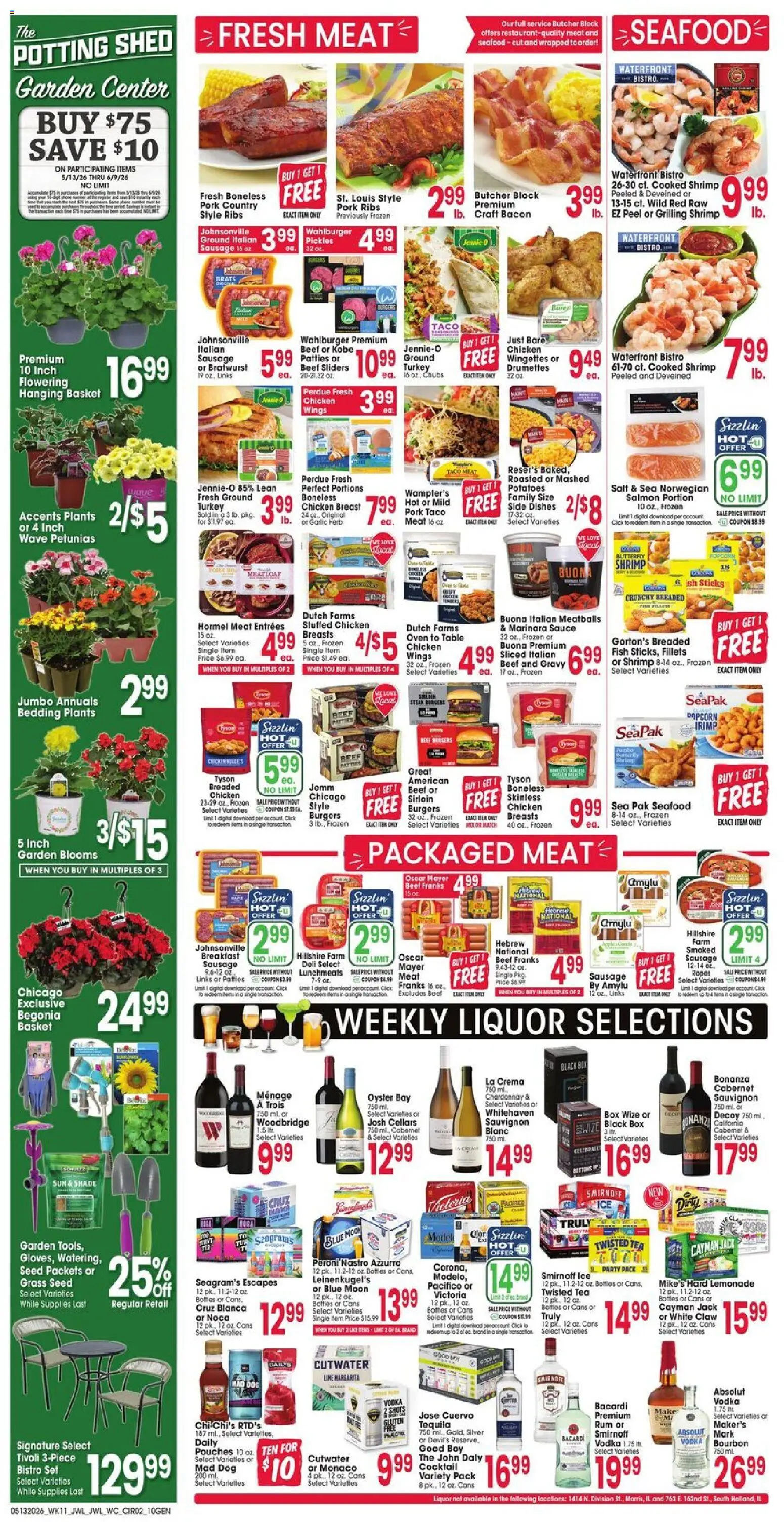 Jewel Osco Weekly Ad - IL - valid from 13.05.2026 | Page: 2 | Products: Fish, Tea, Salt, Oven
