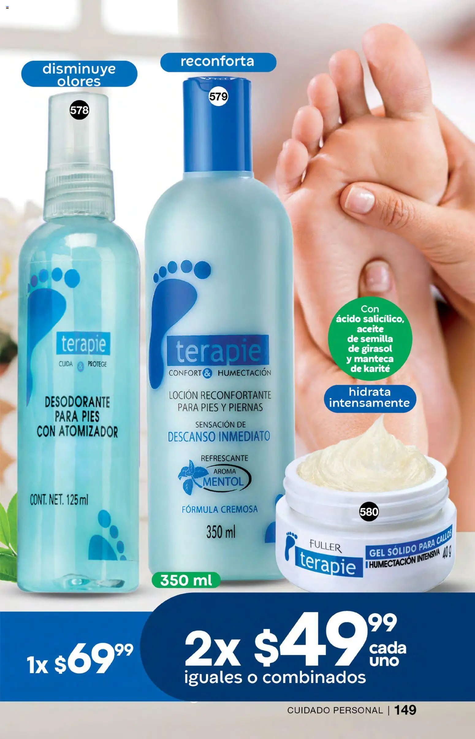 Nuevas ofertas de Fuller válidas en toda la República Mexicana desde el 05/08/2026. ¡Encuentra las mejores ofertas en Fuller campaña 9 2026! | Página: 149 | Productos: Desodorante, Aceite, Loción