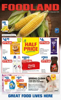 Preview of Foodland catalogue - valid from 16/09/2026