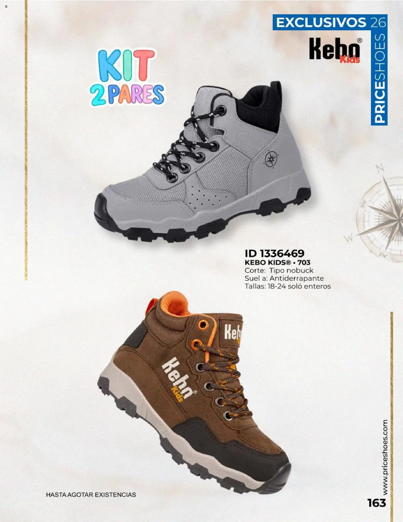 Nuevas ofertas de Price Shoes válidas en toda la República Mexicana desde el 01/10/2026. ¡Encuentra las mejores ofertas en Price Shoes catálogo Exclusivos! | Página: 163