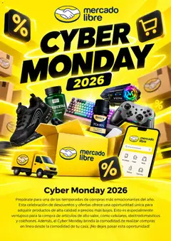Mercado Libre Cyber Monday válido desde el 05.10.2026