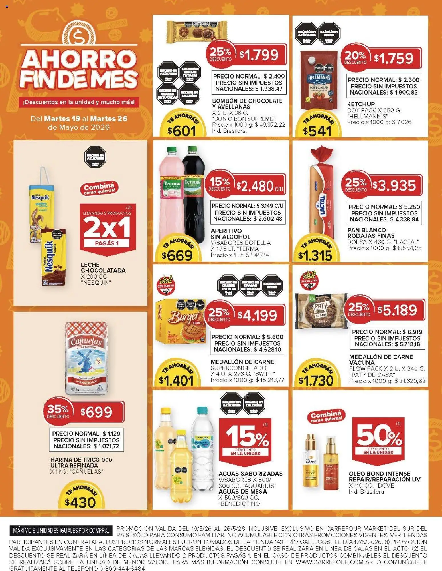 Carrefour Market - AHORRO FIN DE MES de 19/05/2026 ✳️ Obtenga un descuento limitado hoy mismo | Argentina