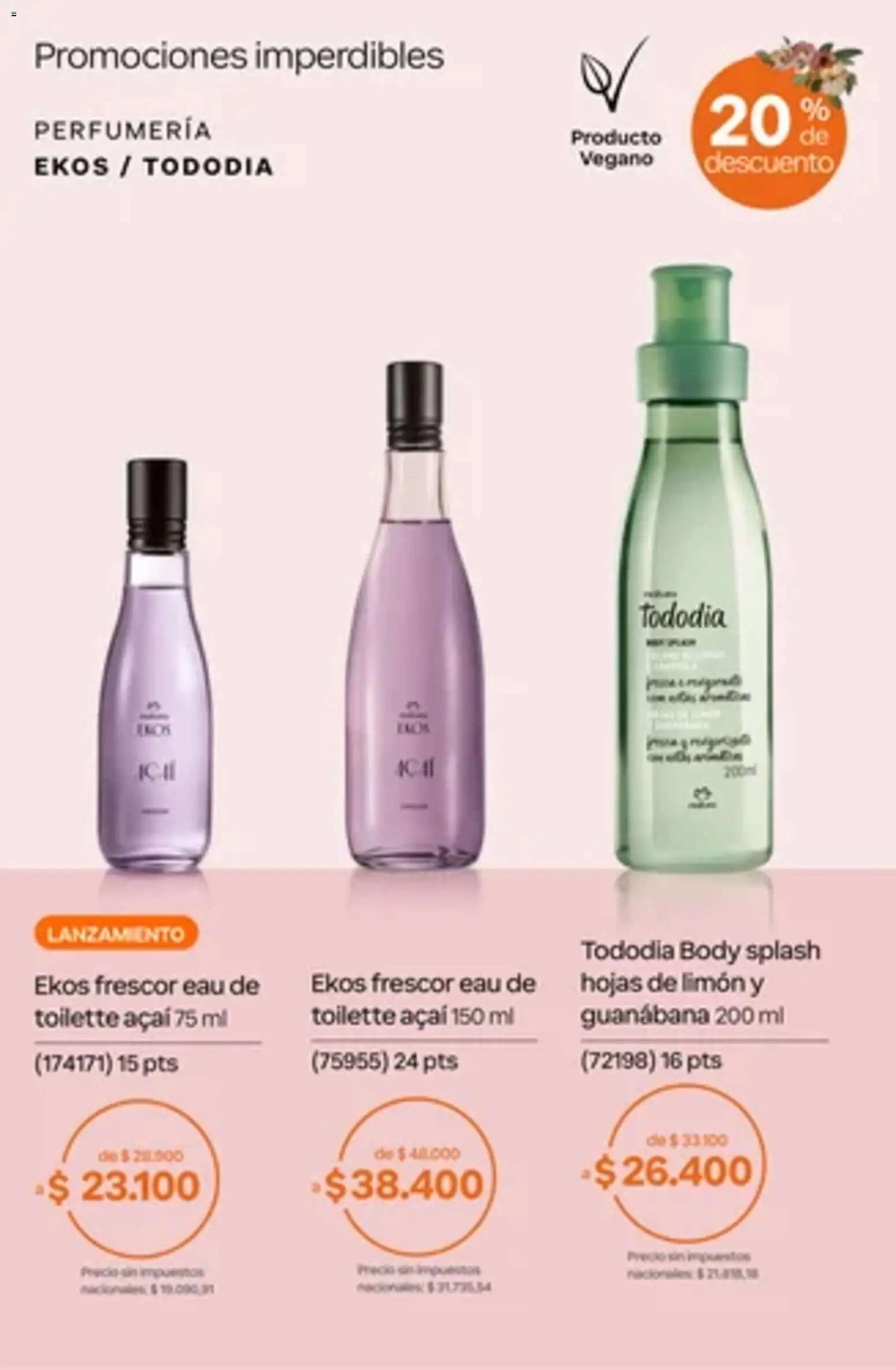 Catálogo Natura Ciclo 14 │ válido desde el 01/10/2026 | Página: 59 | Productos: Body, Limón