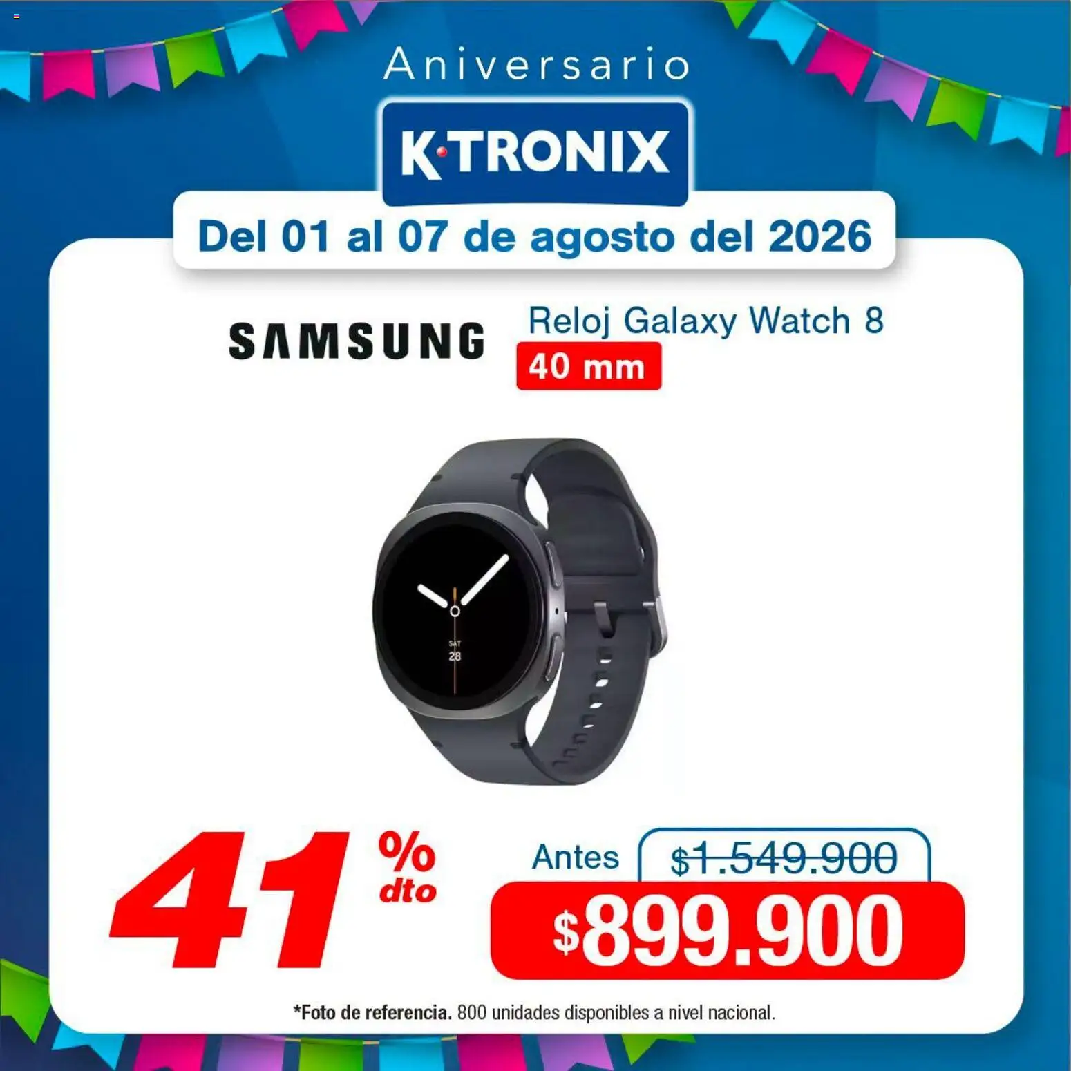 Ktronix revista - valida desde el 01/08/2026 | Página: 6 | Productos: Reloj
