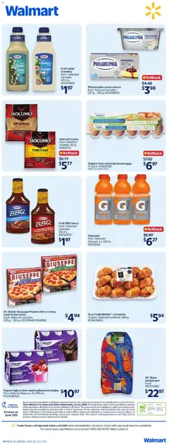 Preview of Dr. Oetker Giuseppe Pizzeria thin or rising crust frozen pizza, Each. Selected varieties. 439 g - 785 g. from shop Walmart valid from Jun 25, 2026 | Page: 4