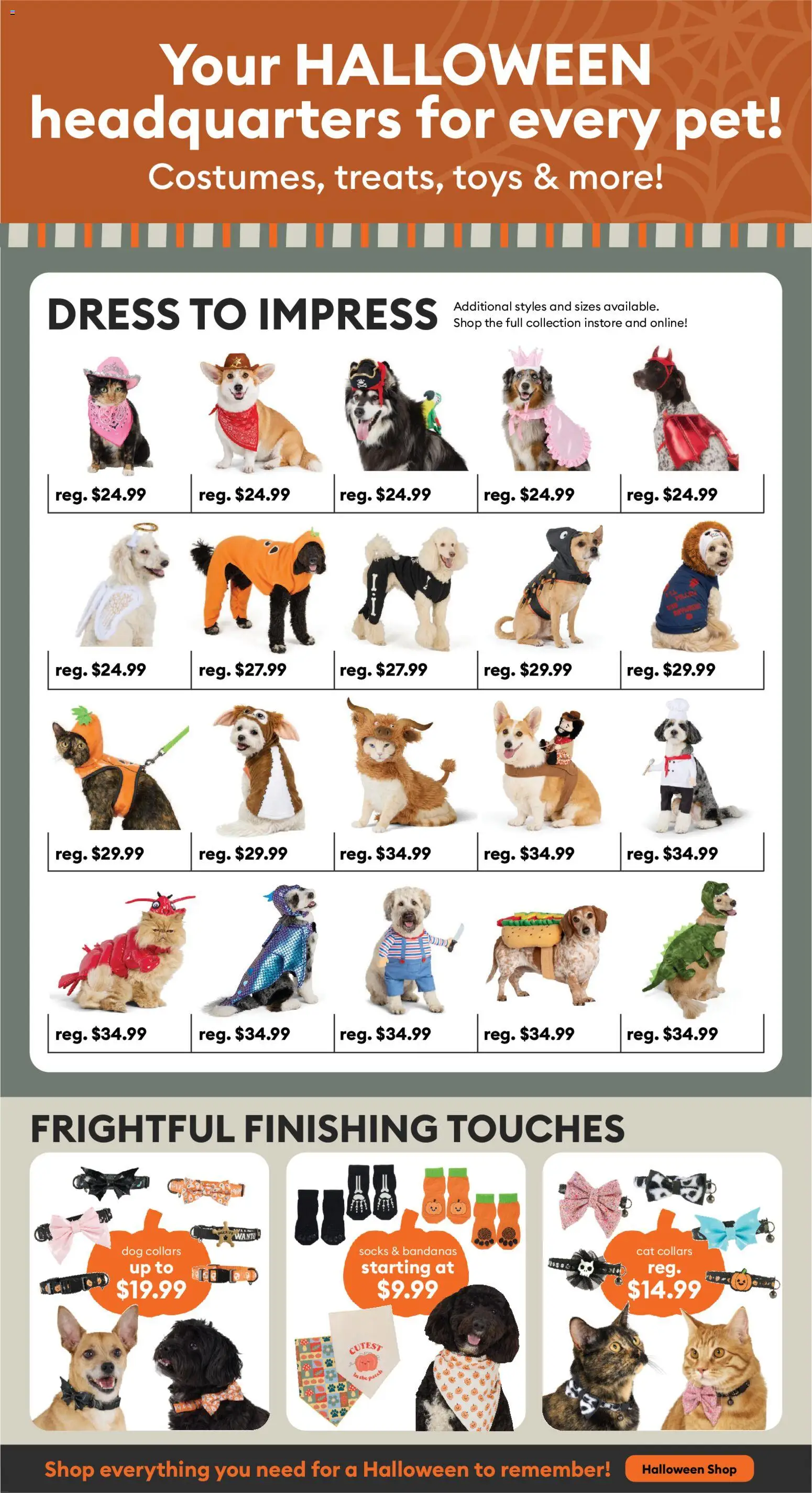 Petsmart flyer valid from Aug 3, 2026 | Page: 5 | Products: Dress, Toys, Socks