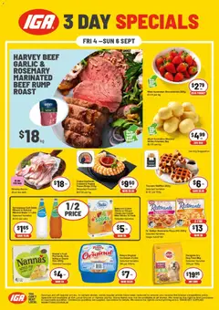 Preview of IGA 3 Day Specials Northbridge - valid from 04/09/2026