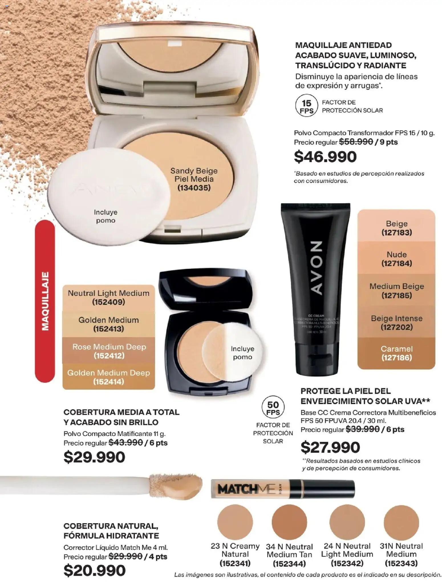 Avon revista - valida desde el 15.06.2026 | Página: 65 | Productos: Brillo, Maquillaje, Uva, Corrector