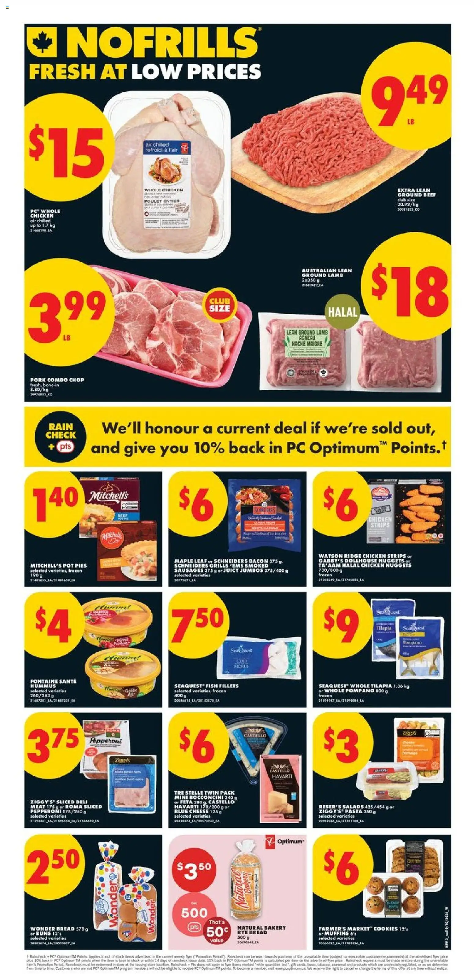 No Frills flyer valid from Oct 22, 2026 | Page: 3