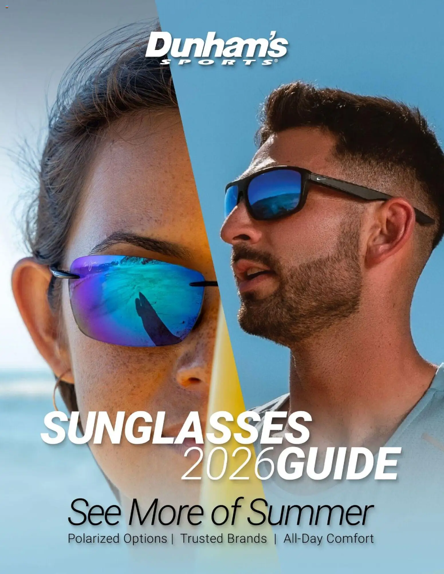 Dunham's Sports Sunglasses Guide | 06/25 catalogue cover