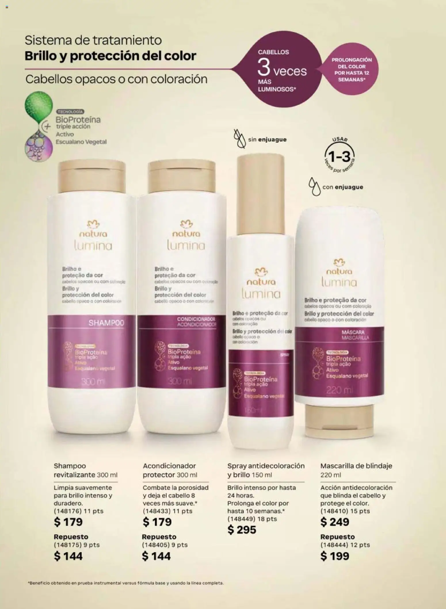 Nuevas ofertas de Natura válidas en toda la República Mexicana desde el 10/07/2026. ¡Encuentra las mejores ofertas en Natura campaña 11 2026! | Página: 121 | Productos: Brillo, Shampoo, Mascarilla, Acondicionador