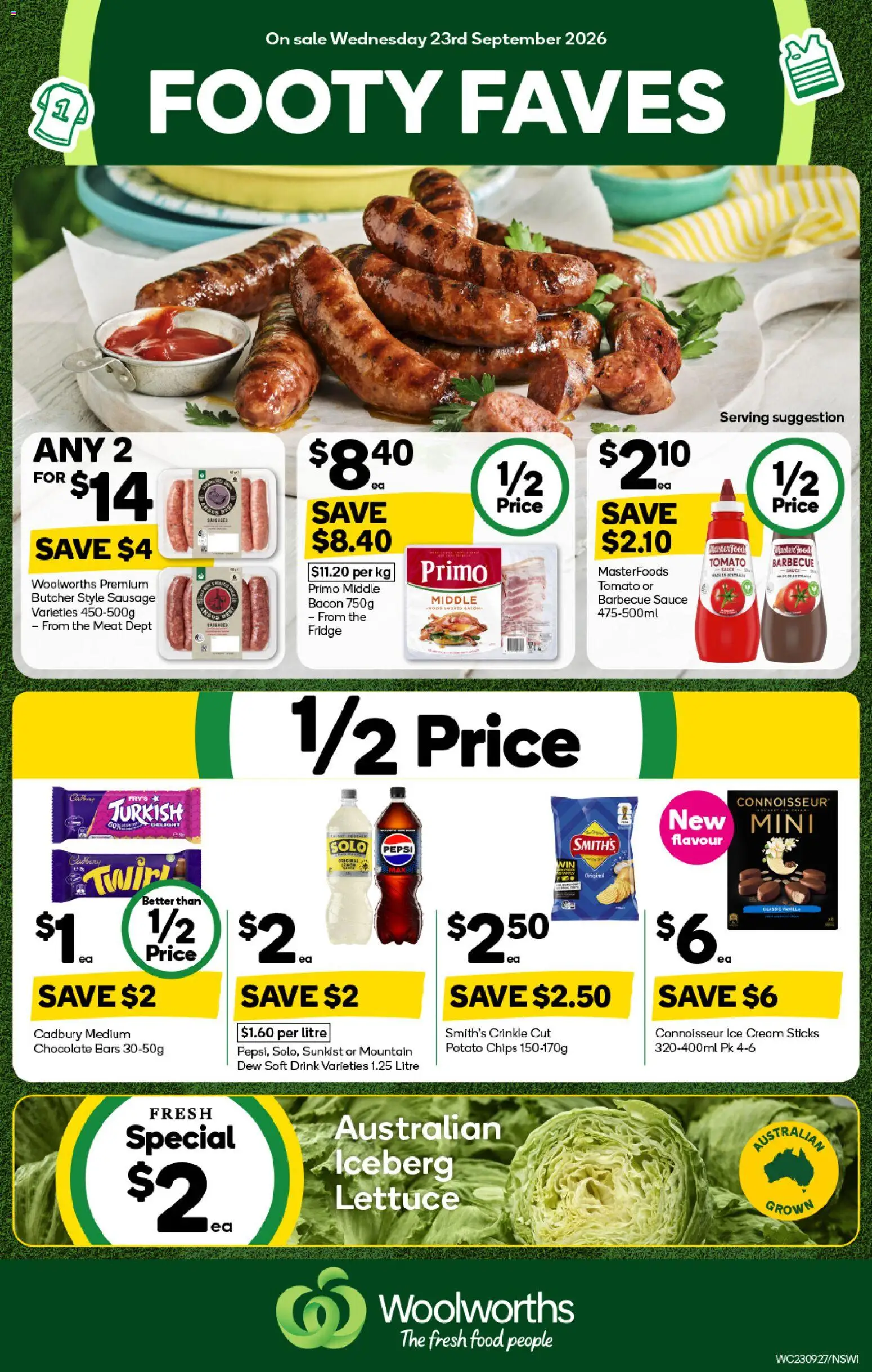 Woolworths catalogue - valid from 23/09/2026 | Page: 1