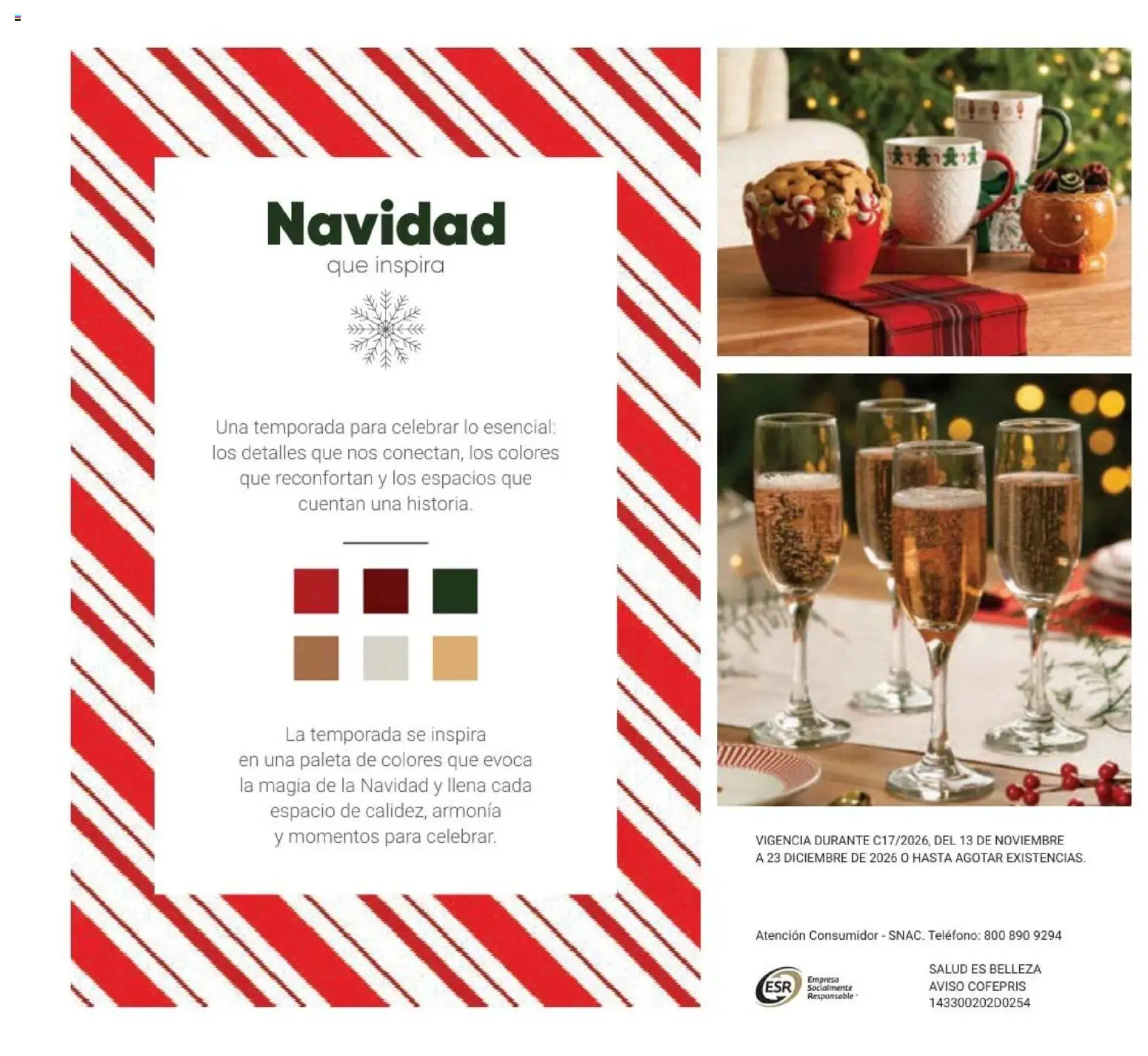 Nuevas ofertas de AVON válidas en toda la República Mexicana desde el 13/11/2026. ¡Encuentra las mejores ofertas en AVON Casa & Estilo 17 2026! | Página: 7