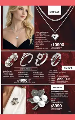 Vista previa Gigot - CAMPAÑA 09 válido desde el 18.05.2026 | Página: 109 | Productos: Collar, Anillo, Dije, Cadena