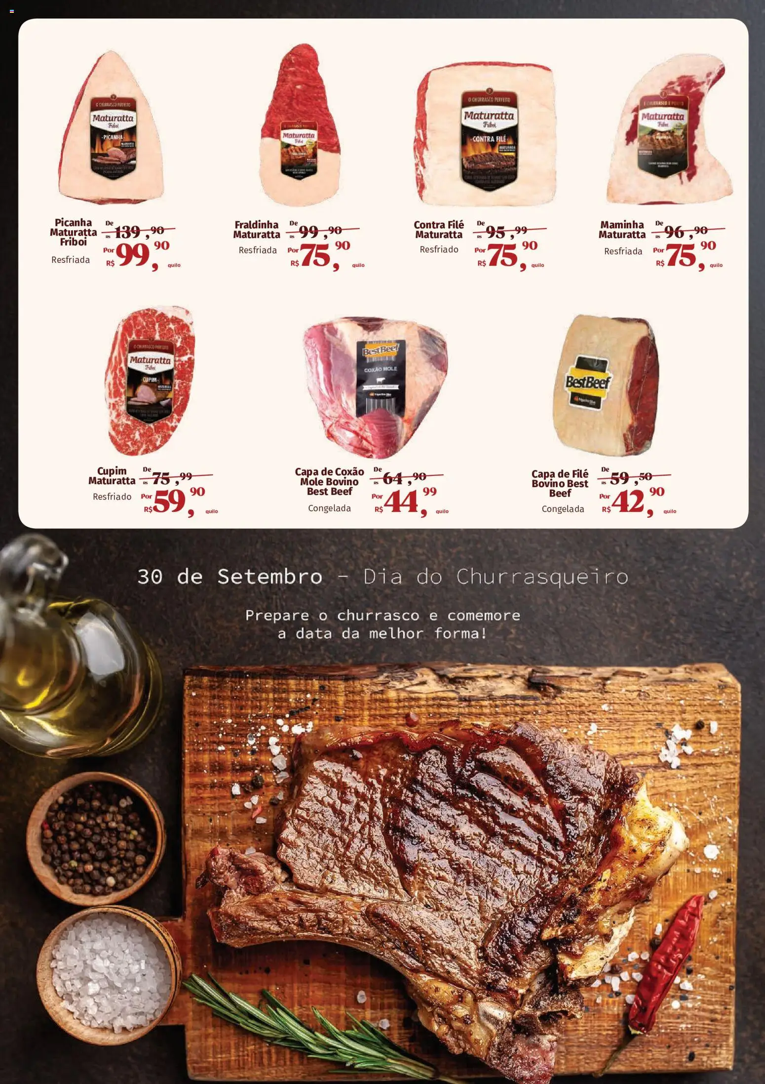 Mateus Folheto - válido de 28/09/2026 | Página: 2 | Produtos: Coxão mole, Fraldinha, Maminha, Picanha