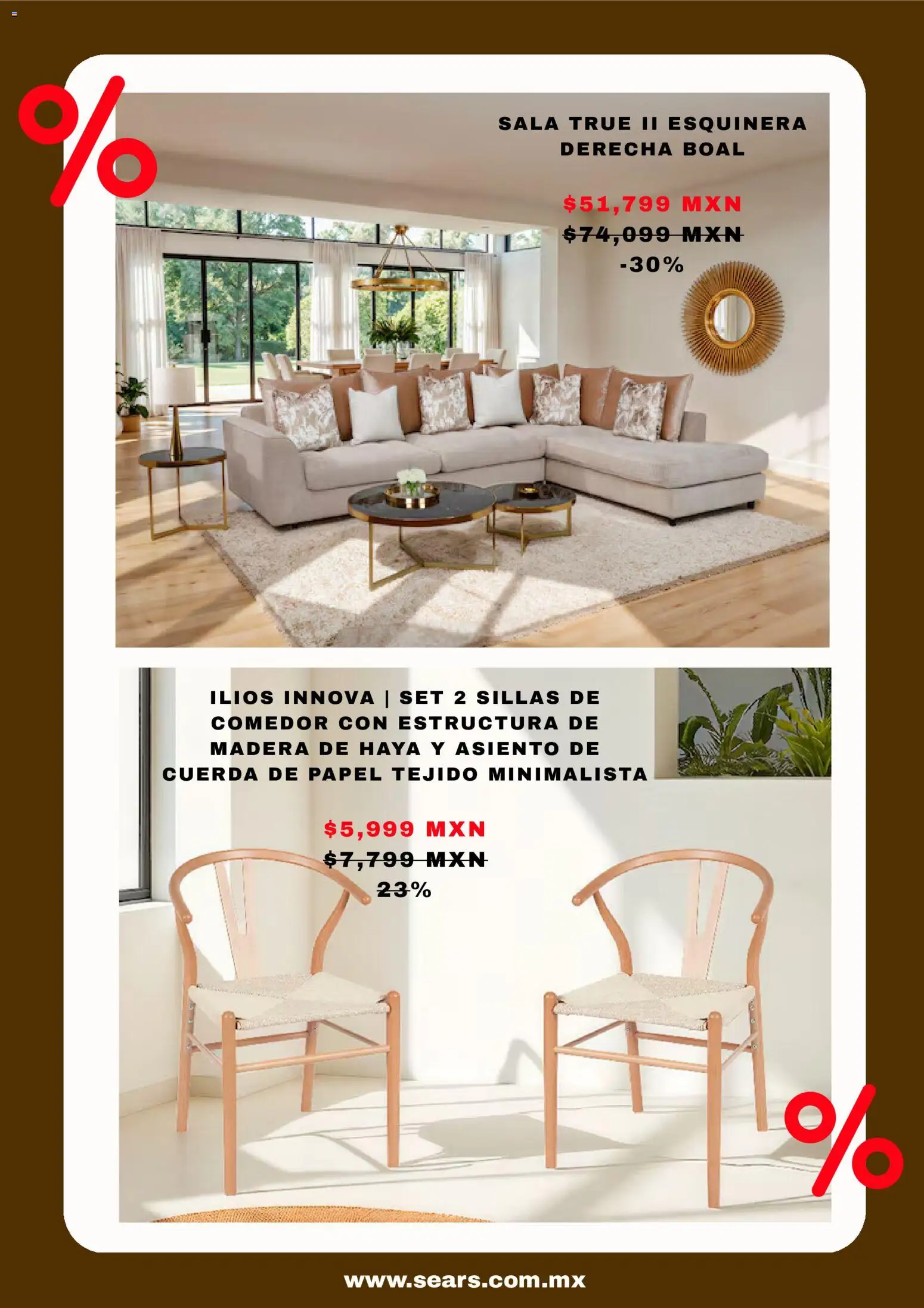 Nuevas ofertas de Sears válidas en toda la República Mexicana desde el 07/09/2026. ¡Encuentra las mejores ofertas en Sears promociones! | Página: 4