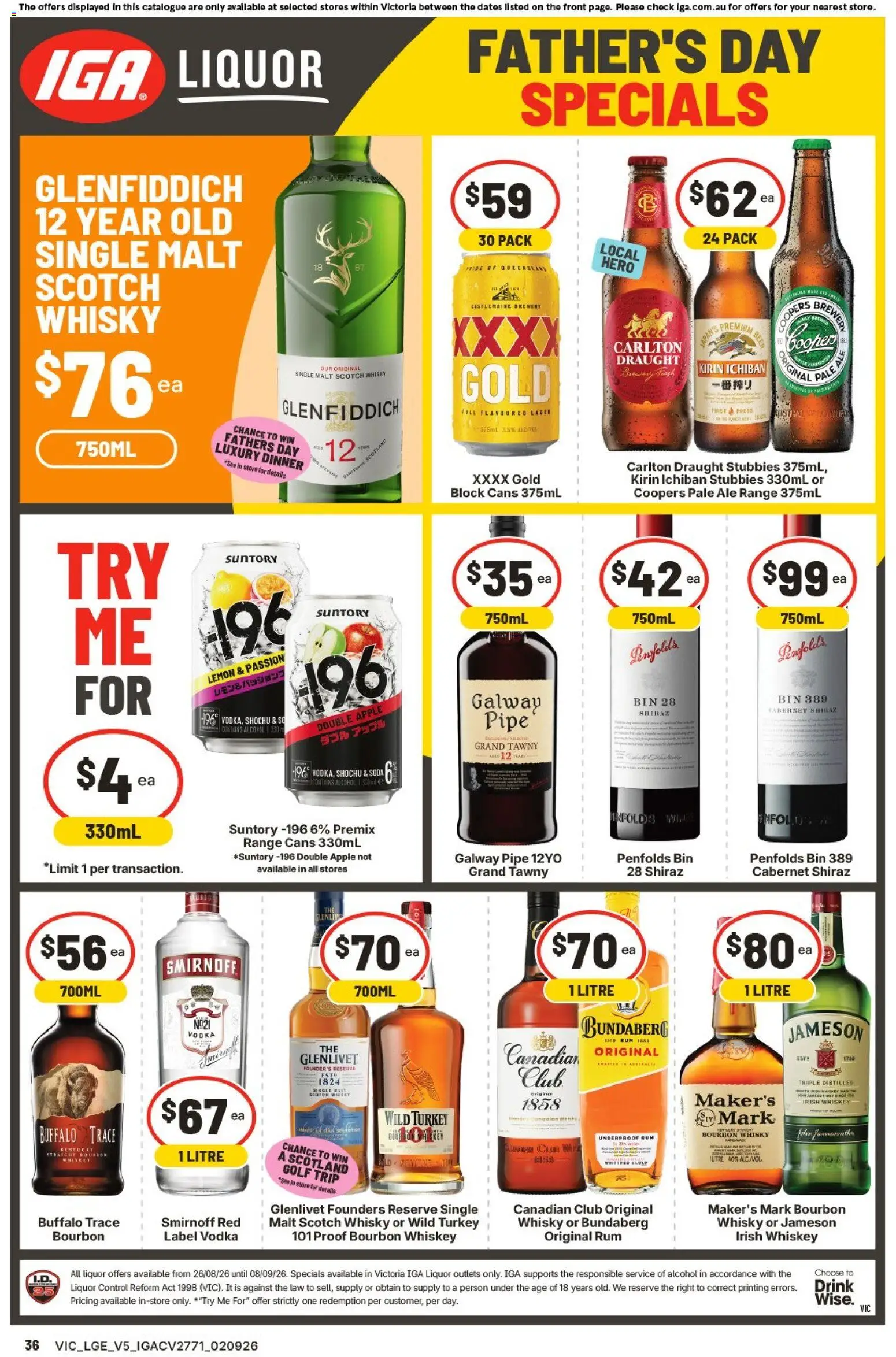 IGA catalogue - valid from 01/09/2026 | Page: 8
