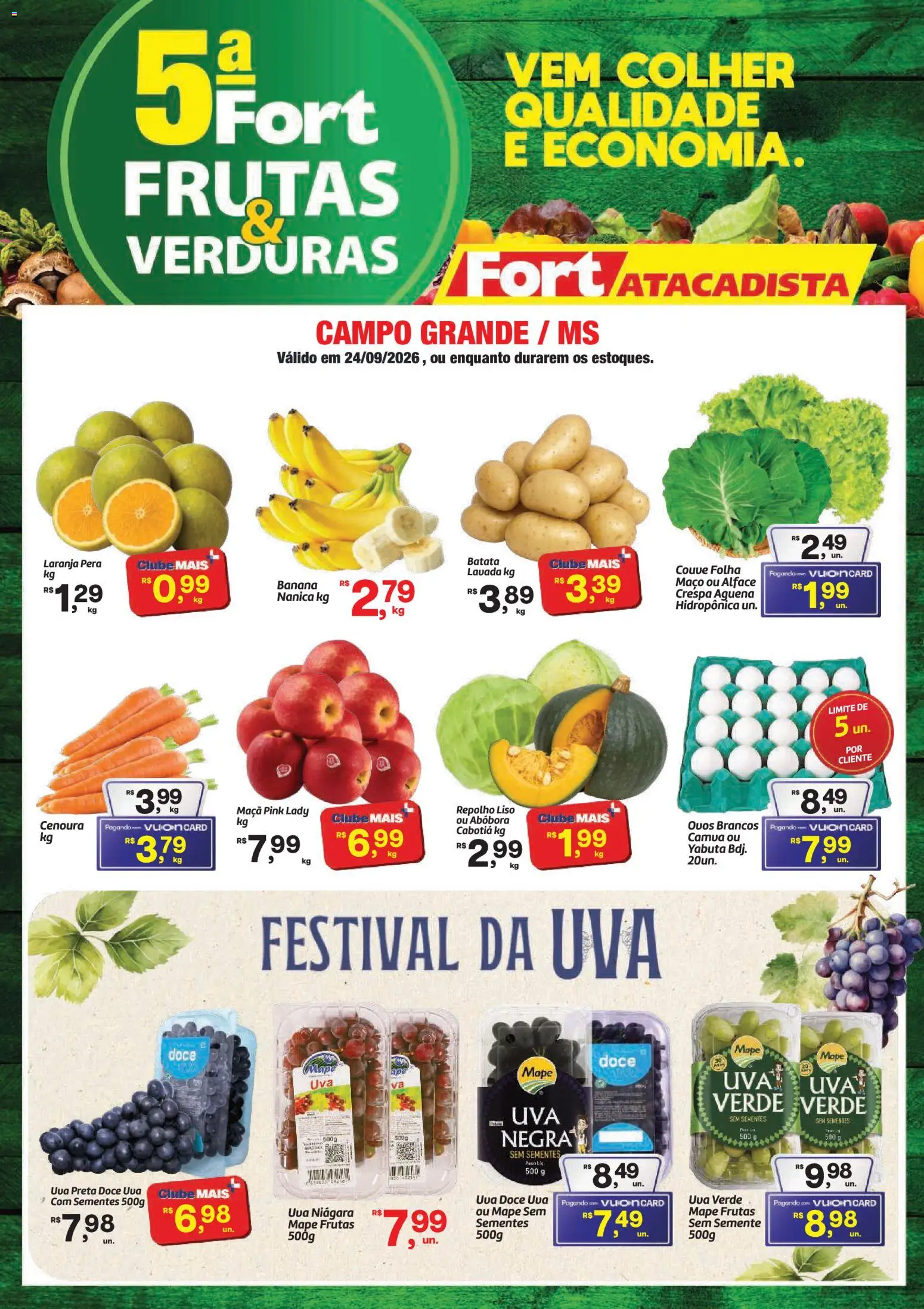 Fort Atacadista Quinta-feira 24 Setembro
