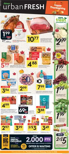 Preview of Sobeys weekly flyer / circulaire from shop Sobeys valid from Oct 8, 2026