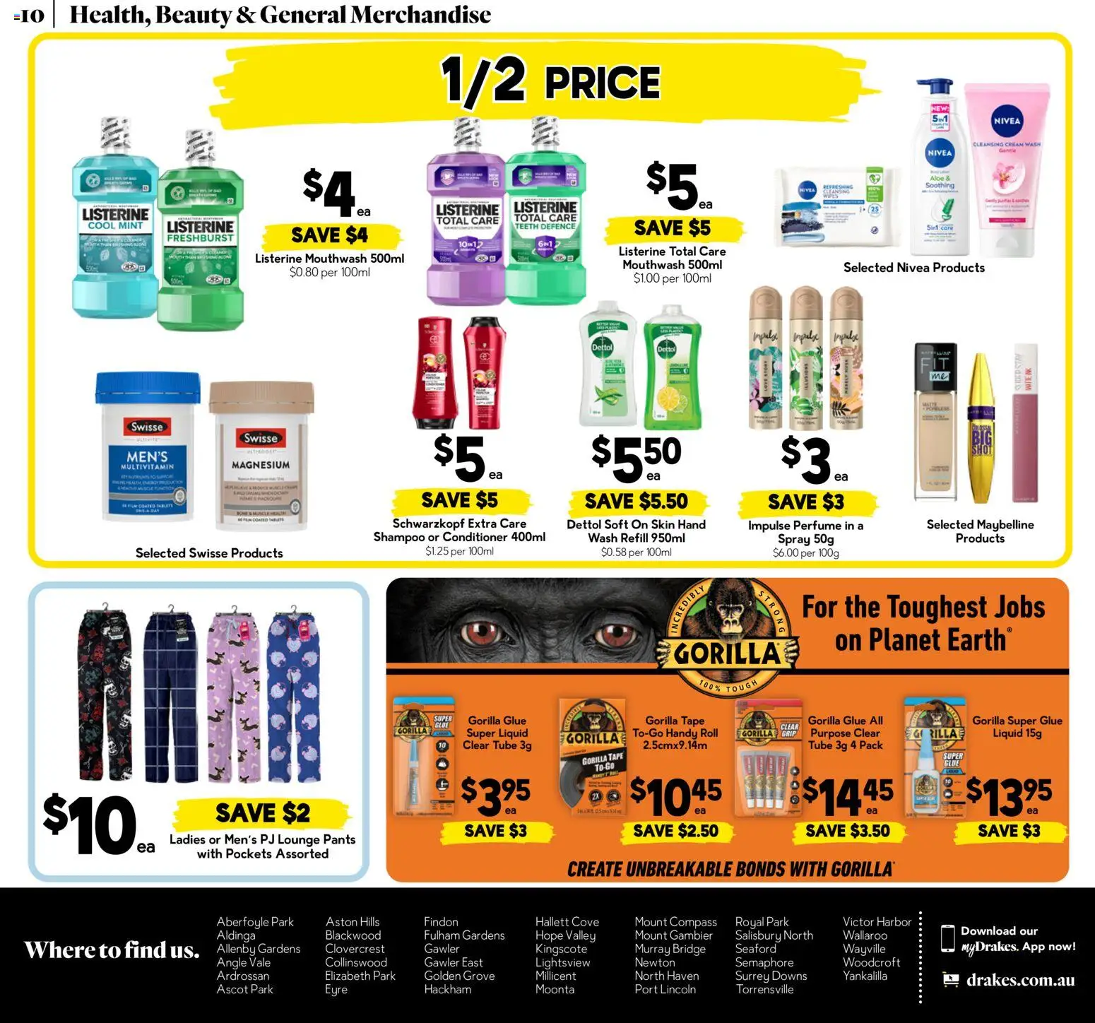 Drakes catalogue - valid from 17.06.2026 | Page: 10 | Products: Shampoo, Conditioner, Cream, Pants