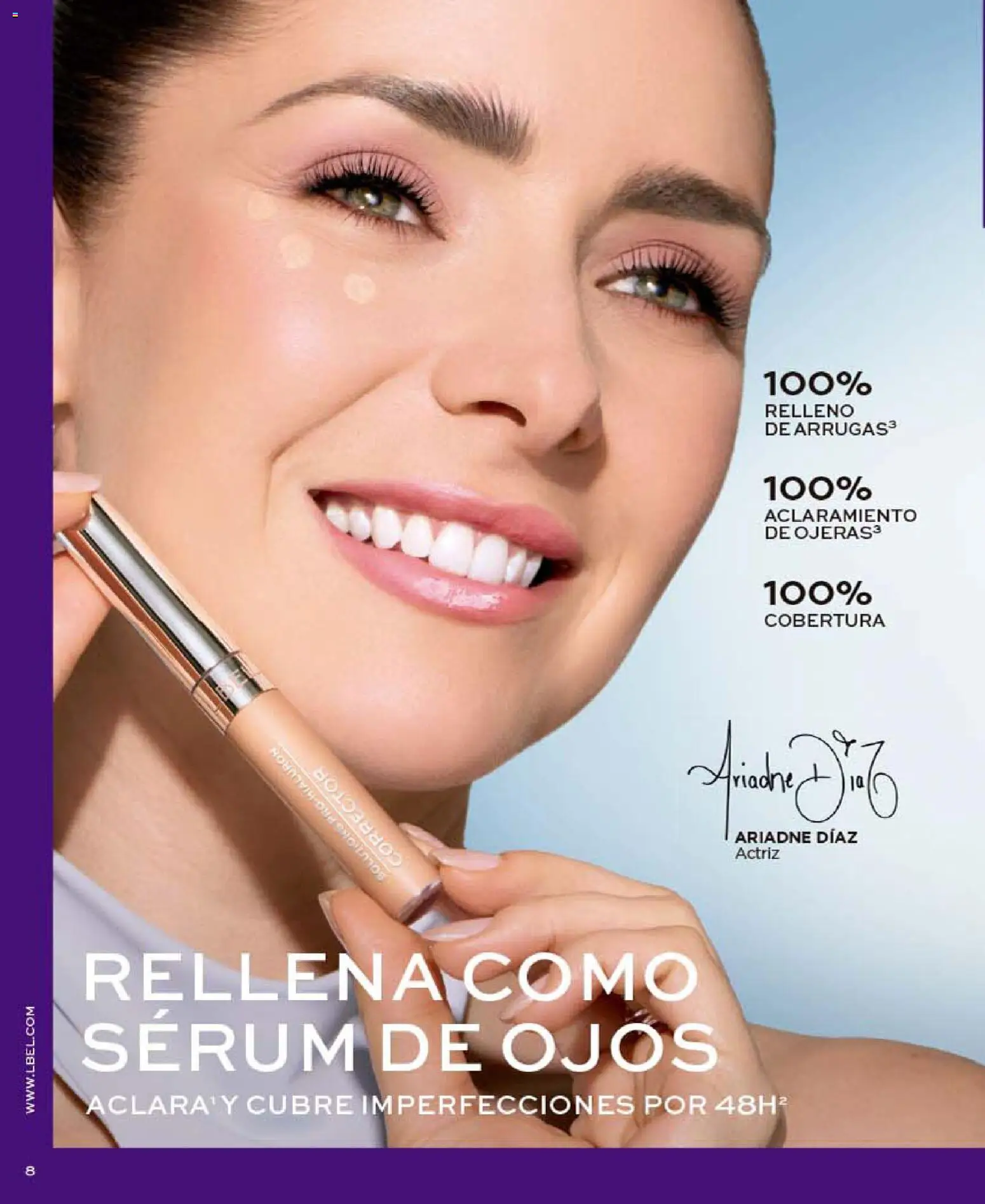 Catálogo L'Bel Campaña 10 │ válido desde el 01.06.2026 | Página: 8 | Productos: Corrector, Serum