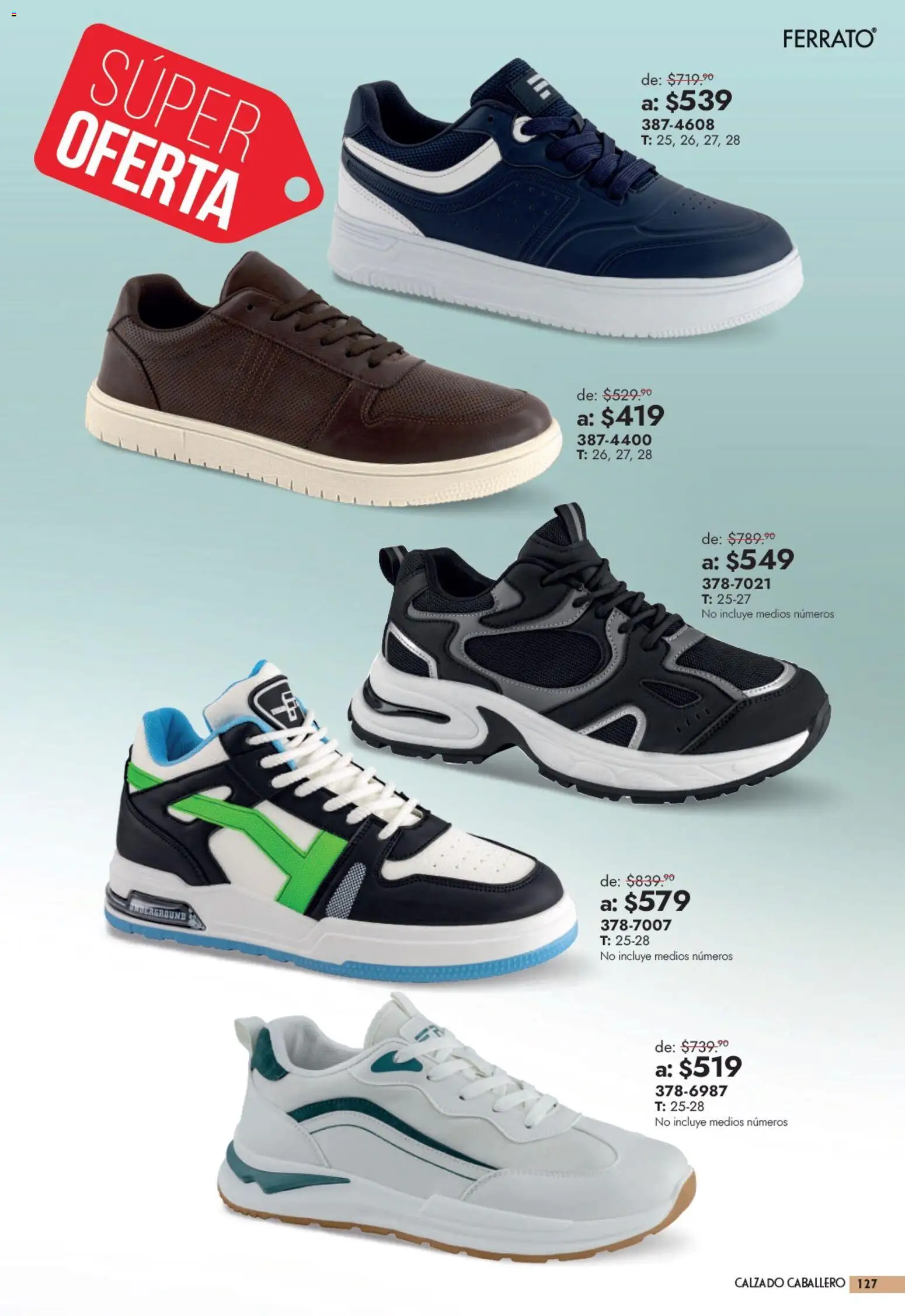 Nuevas ofertas de Andrea válidas en toda la República Mexicana desde el 13/09/2026. ¡Encuentra las mejores ofertas en Andrea catálogo Outlet! | Página: 127