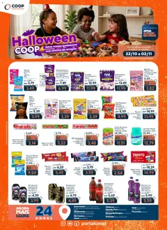 Coop ofertas Halloween - Pré-Visualização do folheto da loja Coop, válido de 22/11/2026