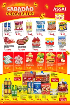 Assaí Atacadista ofertas - SE - Pré-Visualização do folheto da loja Assaí Atacadista, válido de 04/07/2026