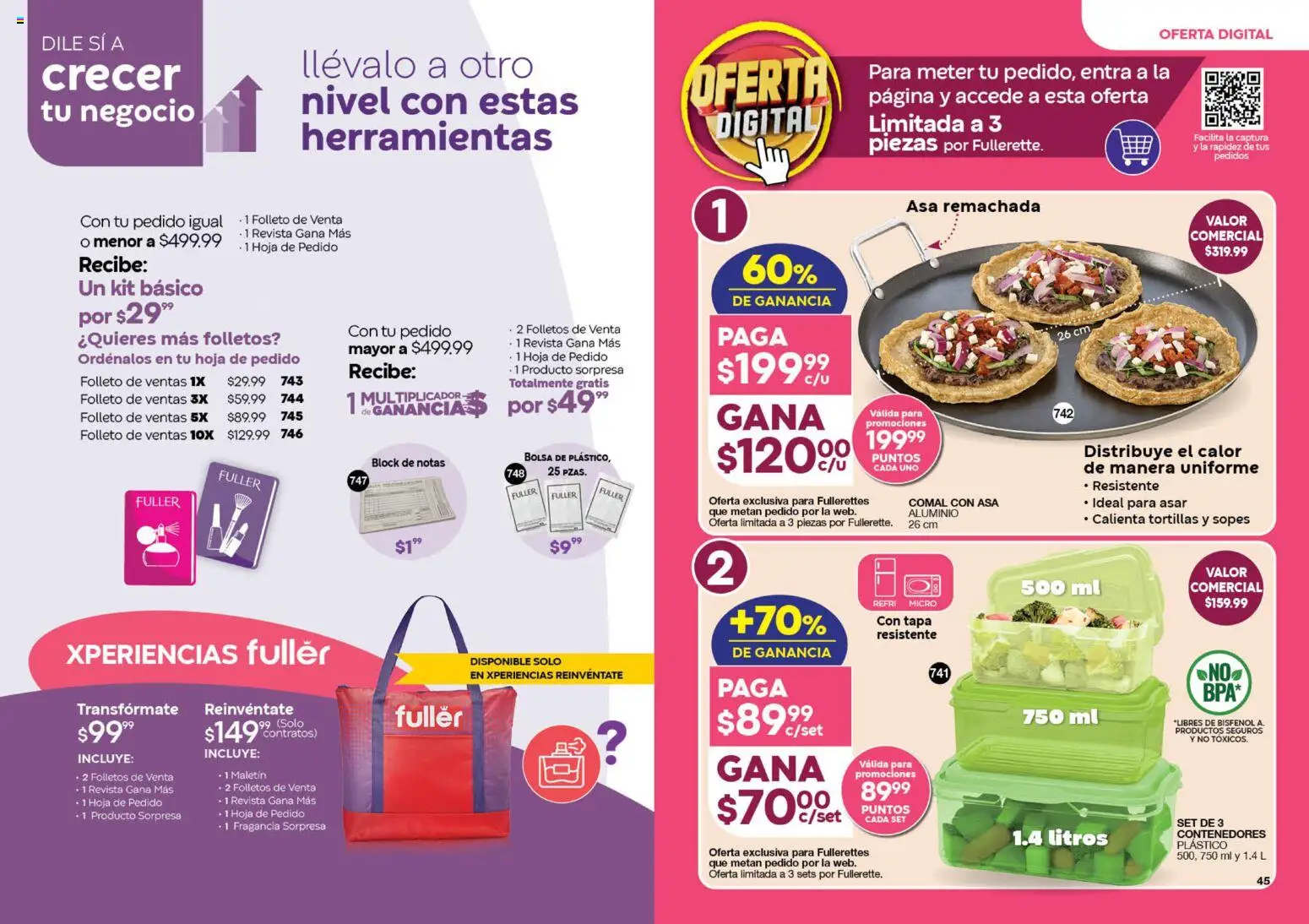 Nuevas ofertas de Fuller válidas en toda la República Mexicana desde el 30/09/2026. ¡Encuentra las mejores ofertas en Fuller Gana Más 13 2026! | Página: 23