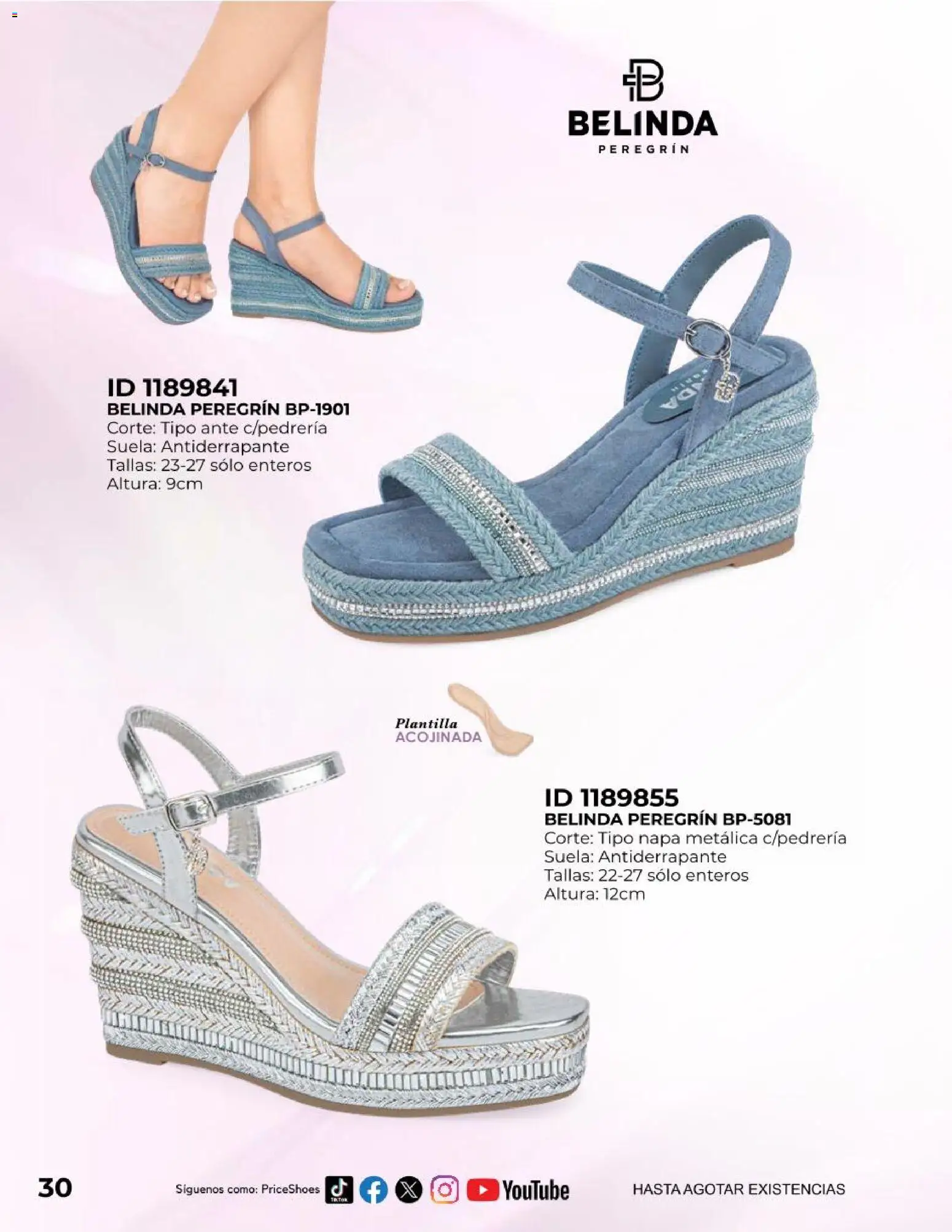 Nuevas ofertas de Price Shoes válidas en toda la República Mexicana desde el 09.05.2026. ¡Encuentra las mejores ofertas en Price Shoes catálogo Exclusivos! | Página: 30