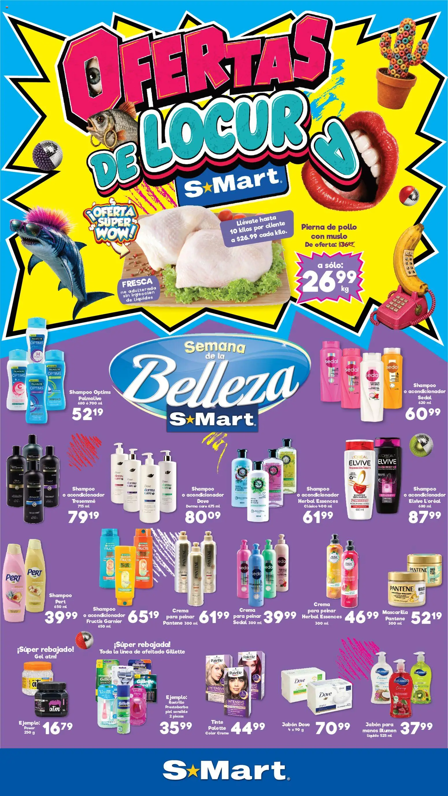 Nuevas ofertas de S-Mart válidas en toda la República Mexicana desde el 13/10/2026. ¡Encuentra las mejores ofertas en S-Mart folleto Juárez! | Página: 3