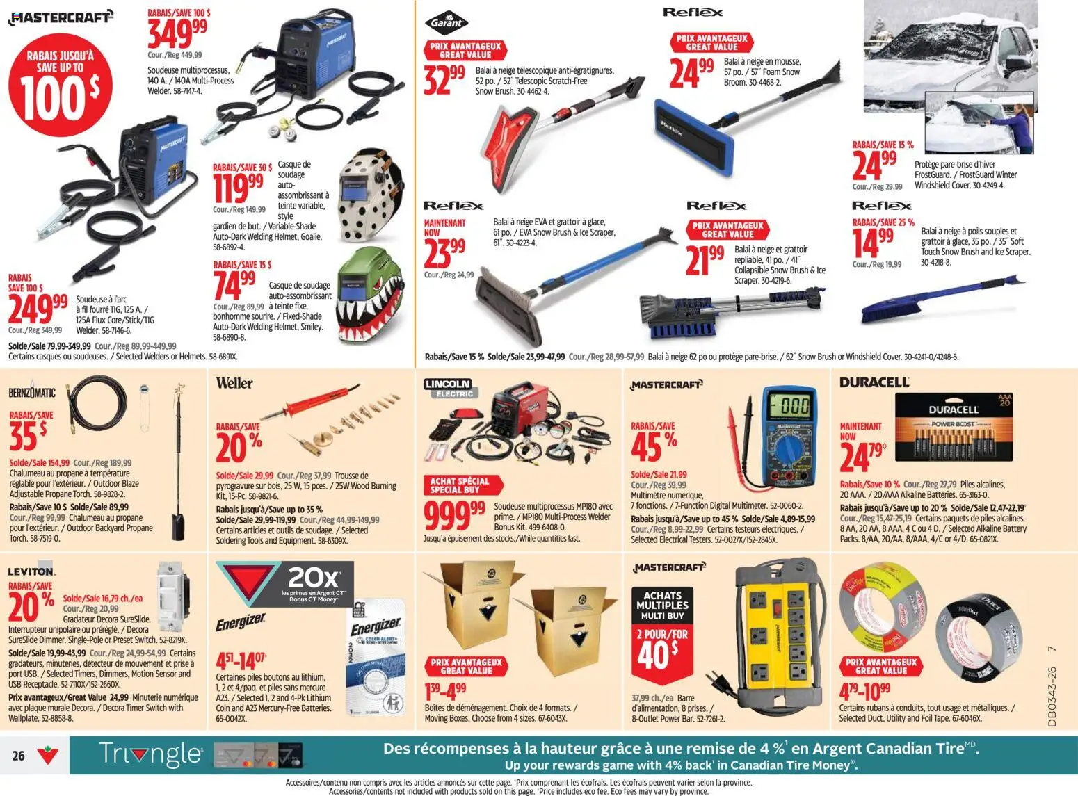 Canadian Tire flyer valid from Oct 22, 2026 | Page: 25