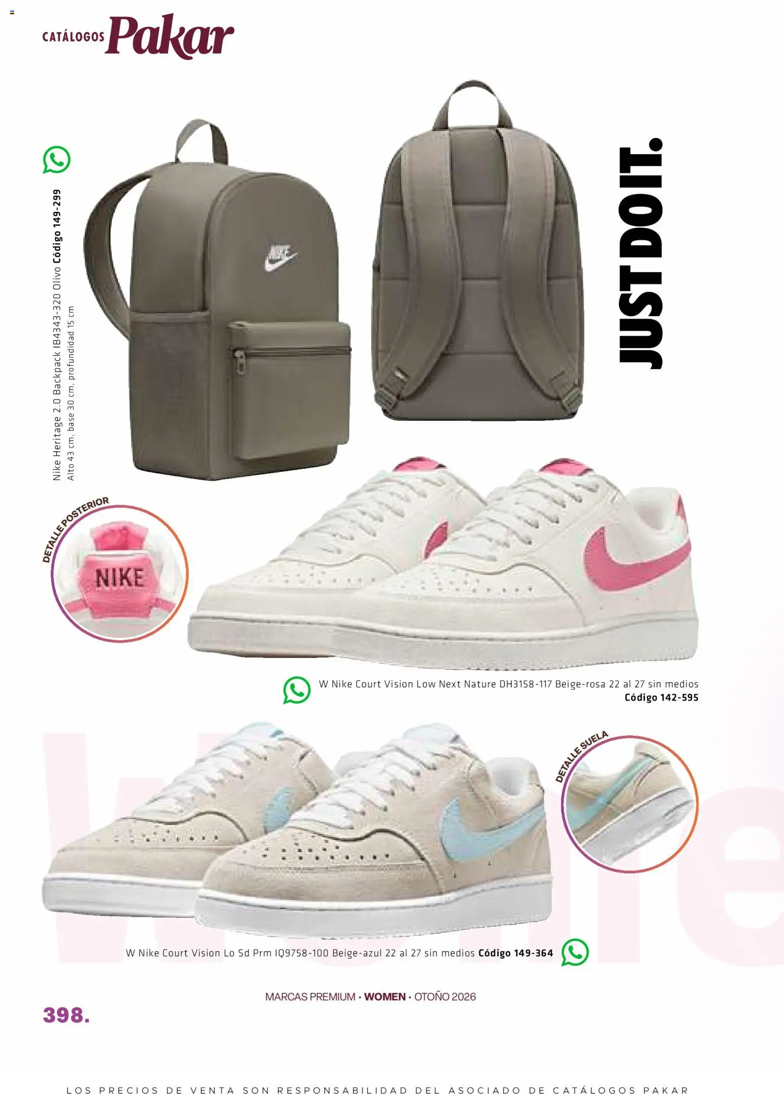 Nuevas ofertas de SC Pakar válidas en toda la República Mexicana desde el 28/08/2026. ¡Encuentra las mejores ofertas en SC Pakar catálogo Otoño! | Página: 398