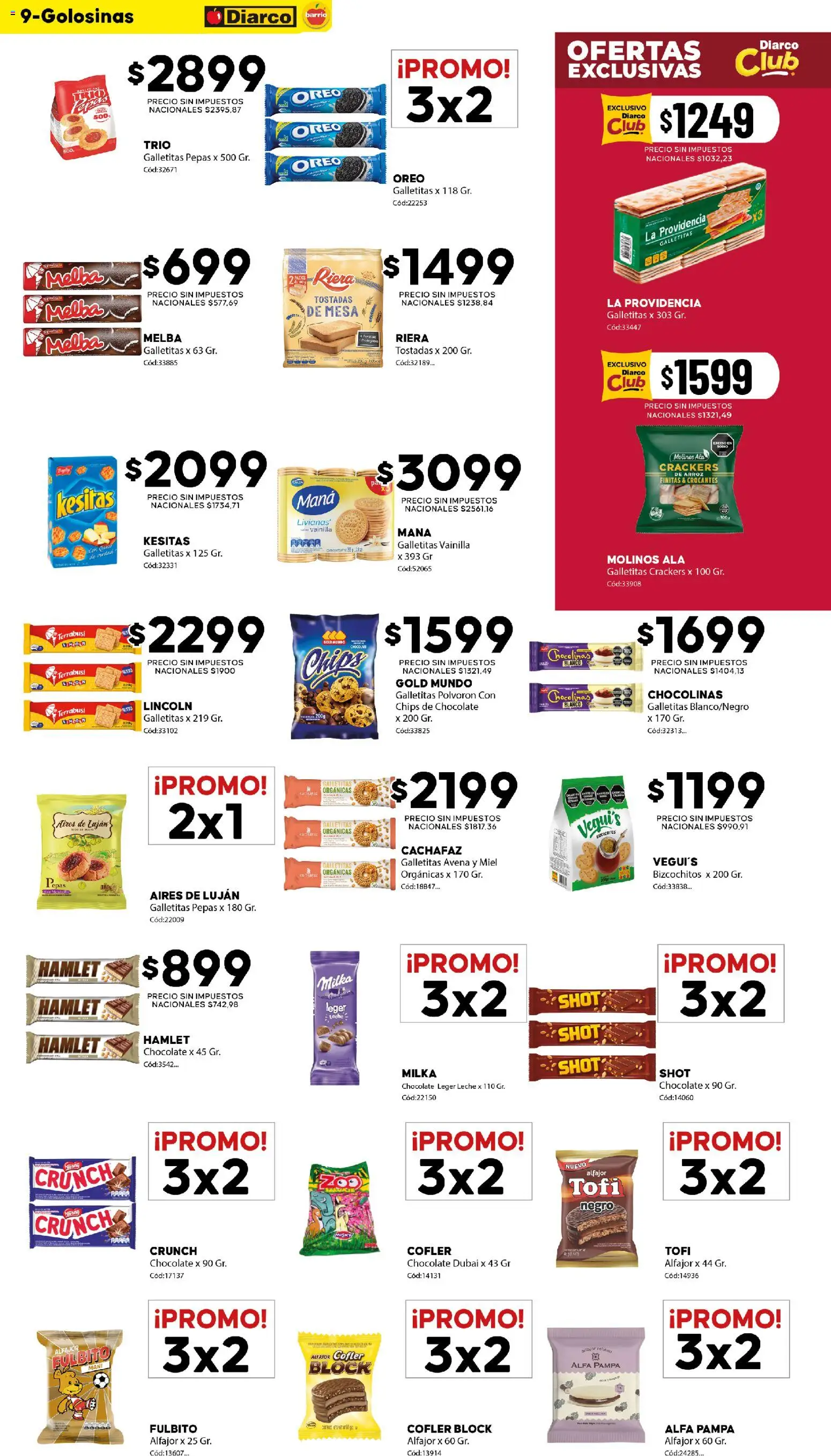 Diarco - Ofertas Diarco Barrio │ válido desde el 03/08/2026 | Página: 9