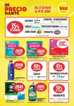Vista previa Vea ofertas válido desde el 27.05.2026 | Página: 8 | Productos: Jabón líquido, Shampoo, Pañales, Crema