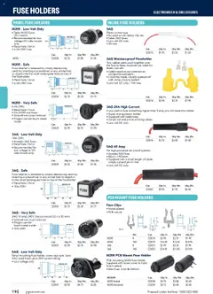 Preview of Jaycar Engineering & Scientific Catalogue 2025/2026  - valid from 09.07.2025 | Page: 192