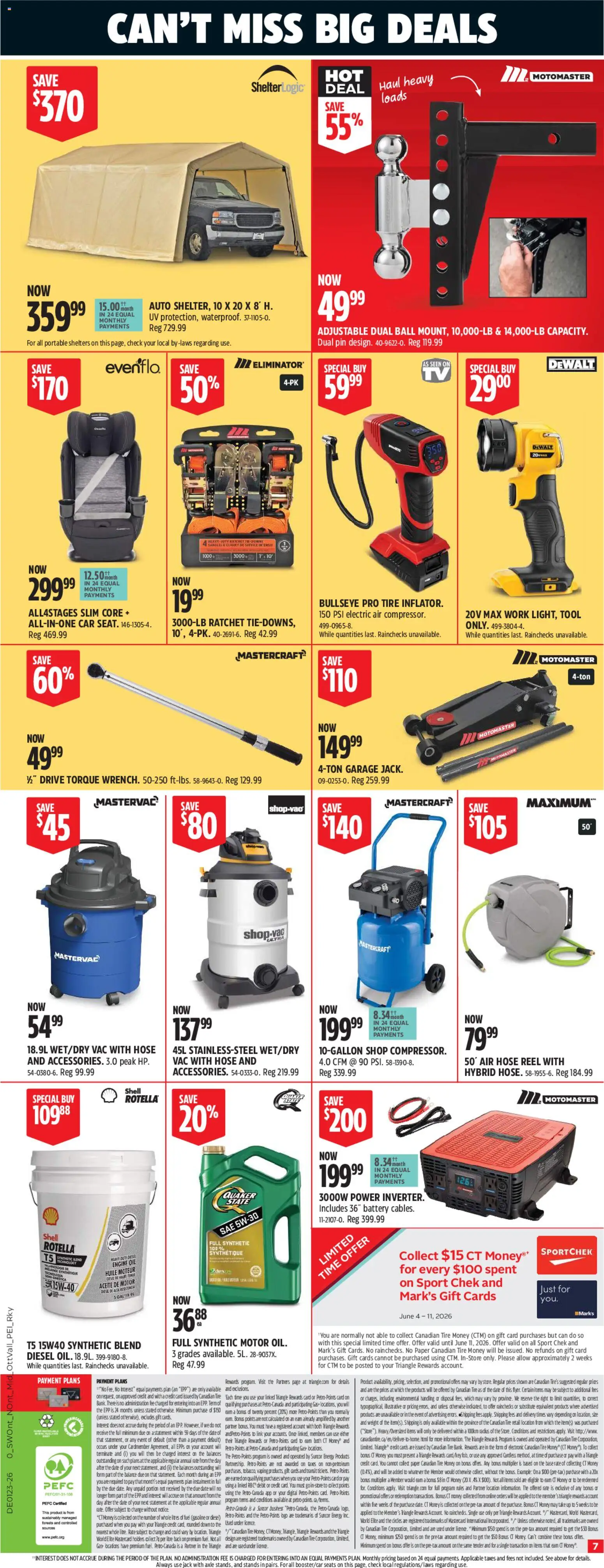 Canadian Tire flyer valid from 04.06.2026 | Page: 9