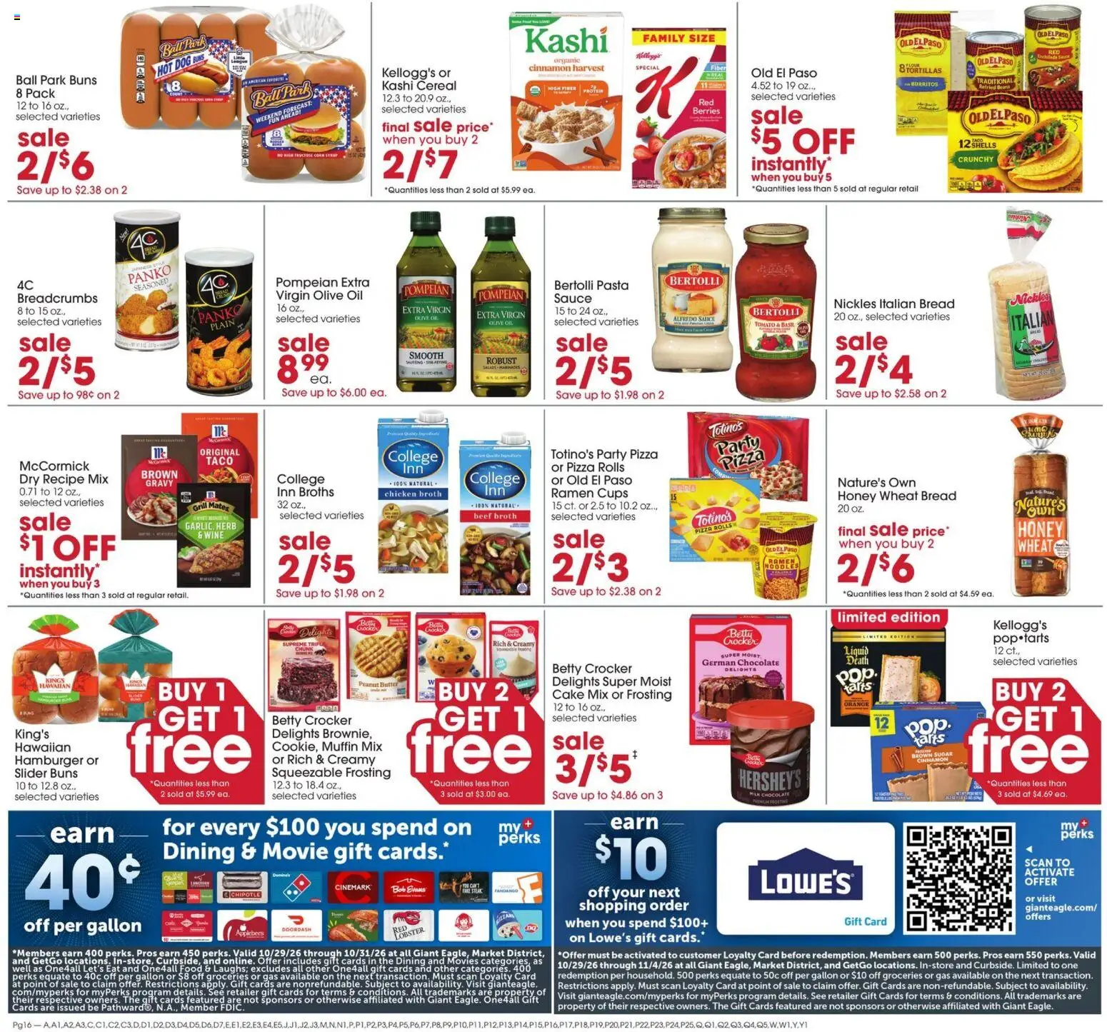 Giant Eagle Weekly Ad - valid from 10/29/2026 | Page: 16